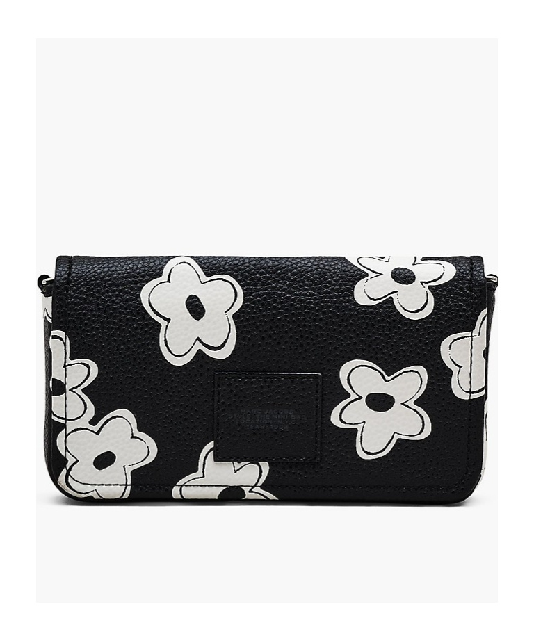 Marc Jacobs Textured Black Leather Mini Bag In Black