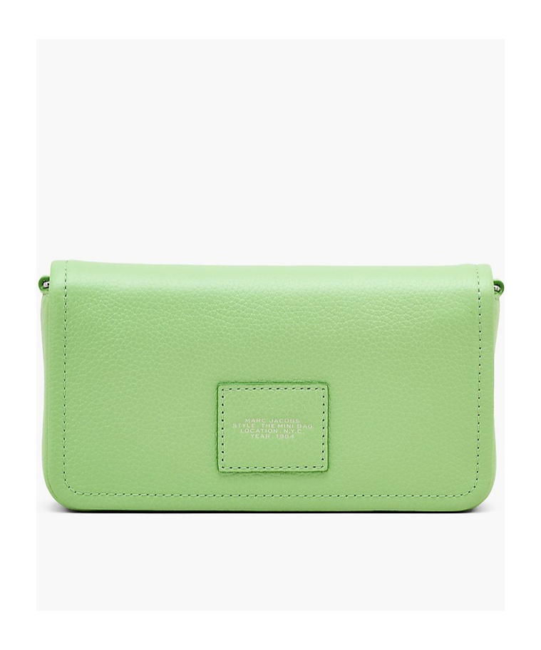 Marc Jacobs The Mini Leather Crossbody Bag In Green