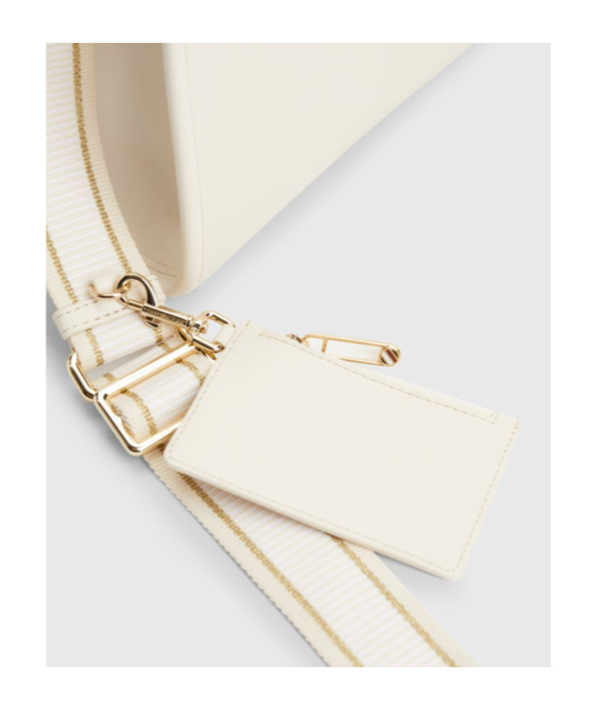Tommy Hilfiger Th City Small Letter Tote Bag In White