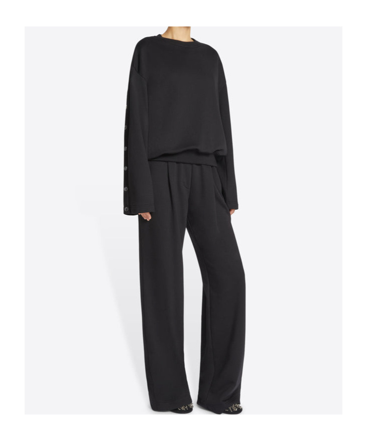 Dries Van Noten 02680 Hartia Bis 1610 W.k.pants Clothing In Black