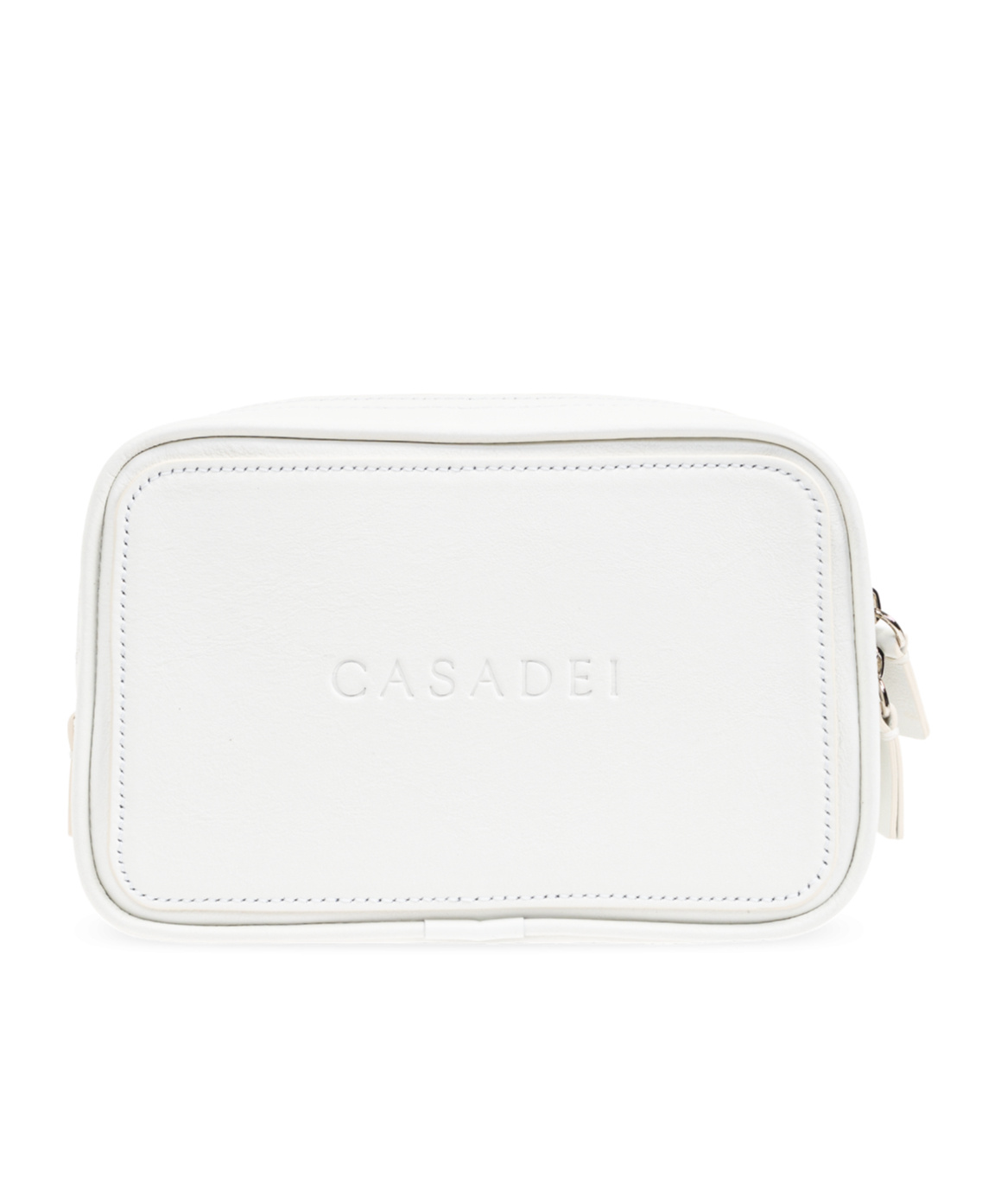 Casadei Mini Soho Shoulder Bag In White