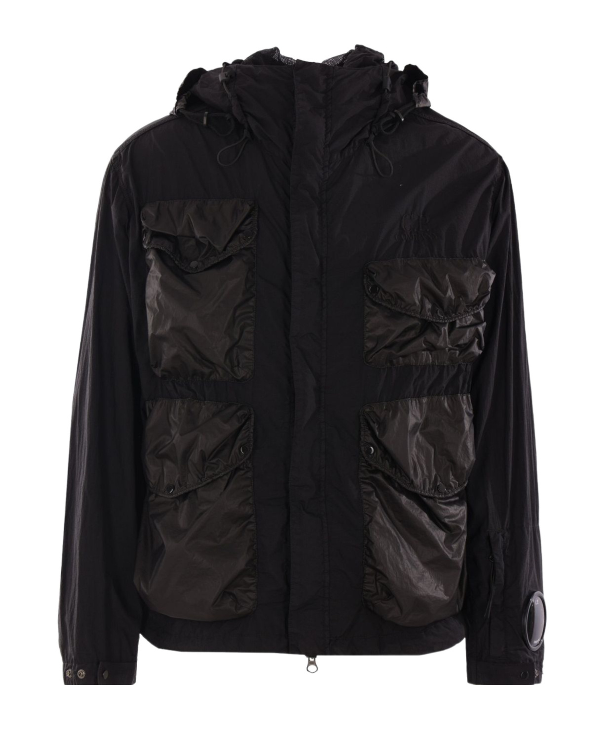 C.p. Company C. P. Company Man Jacket Black Size 46 Polyamide In Black
