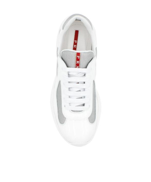 Prada Performance-driven Sneakers With Streamlined Design In White