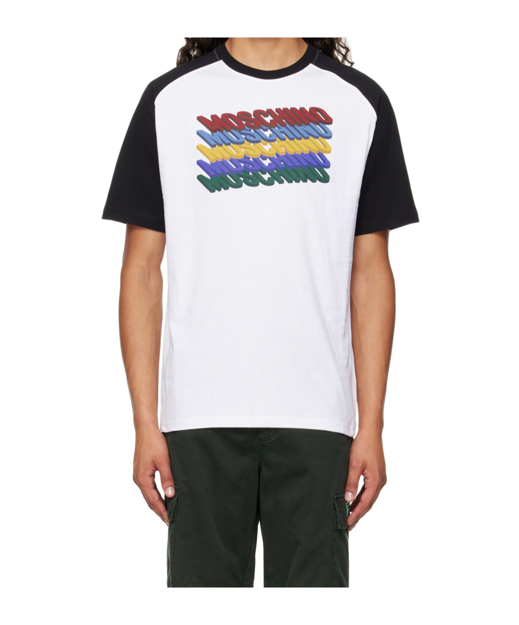 Moschino Logo-print Cotton T-shirt In White