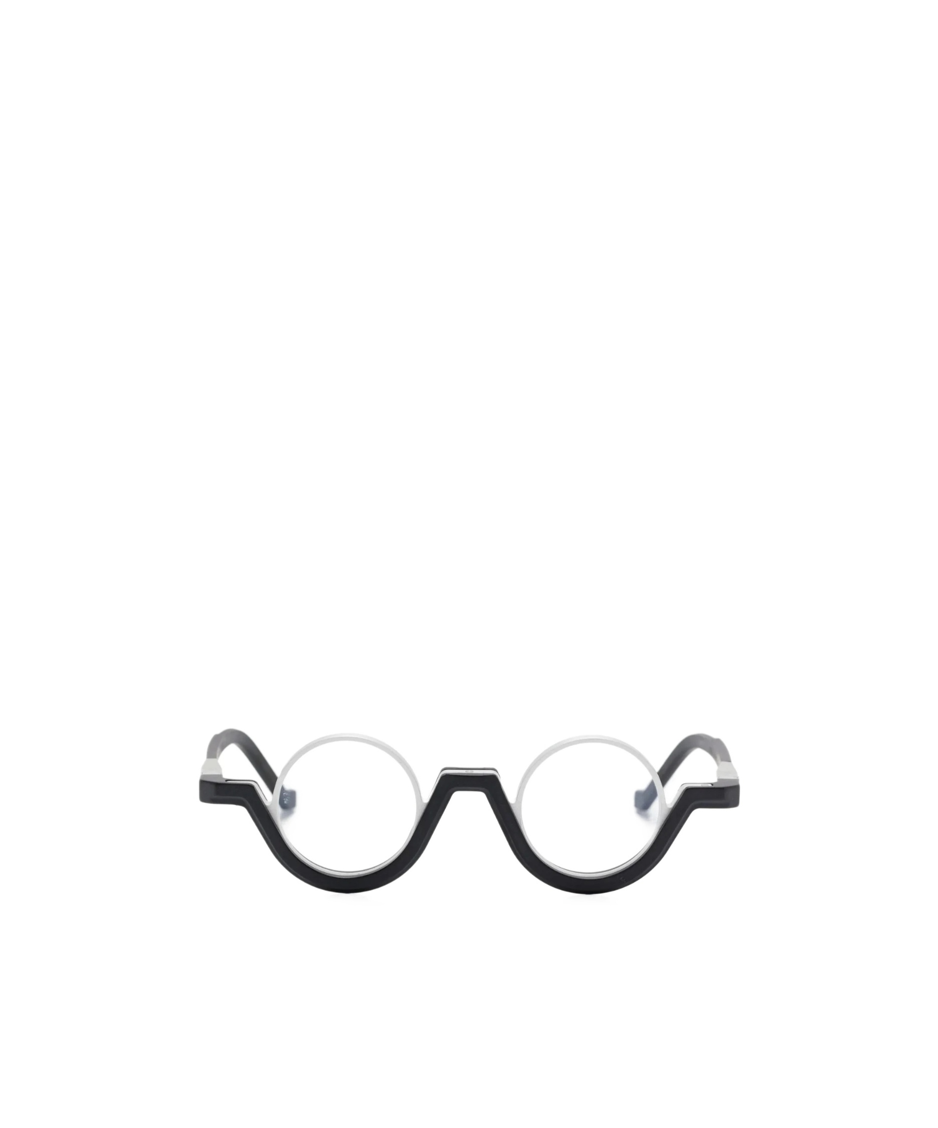 Vava Half-frame Plain Mirror In Black