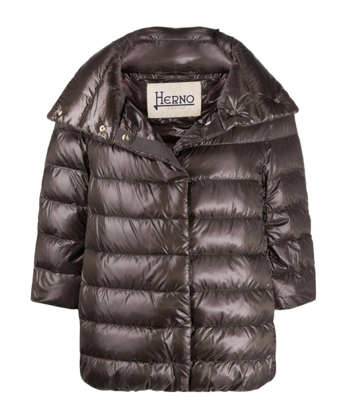 Herno Quilted Down Jacket In Black