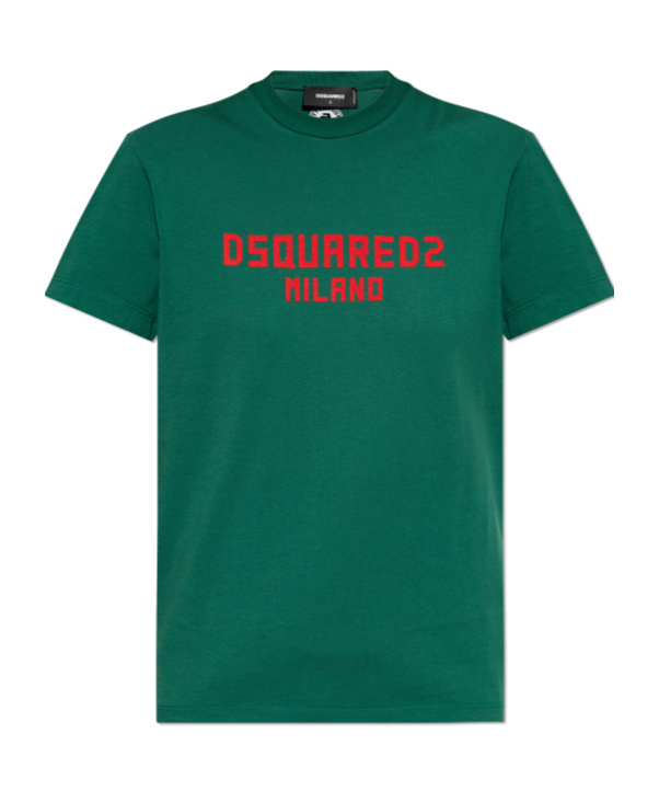 Dsquared2 T-shirts And Polos In Green
