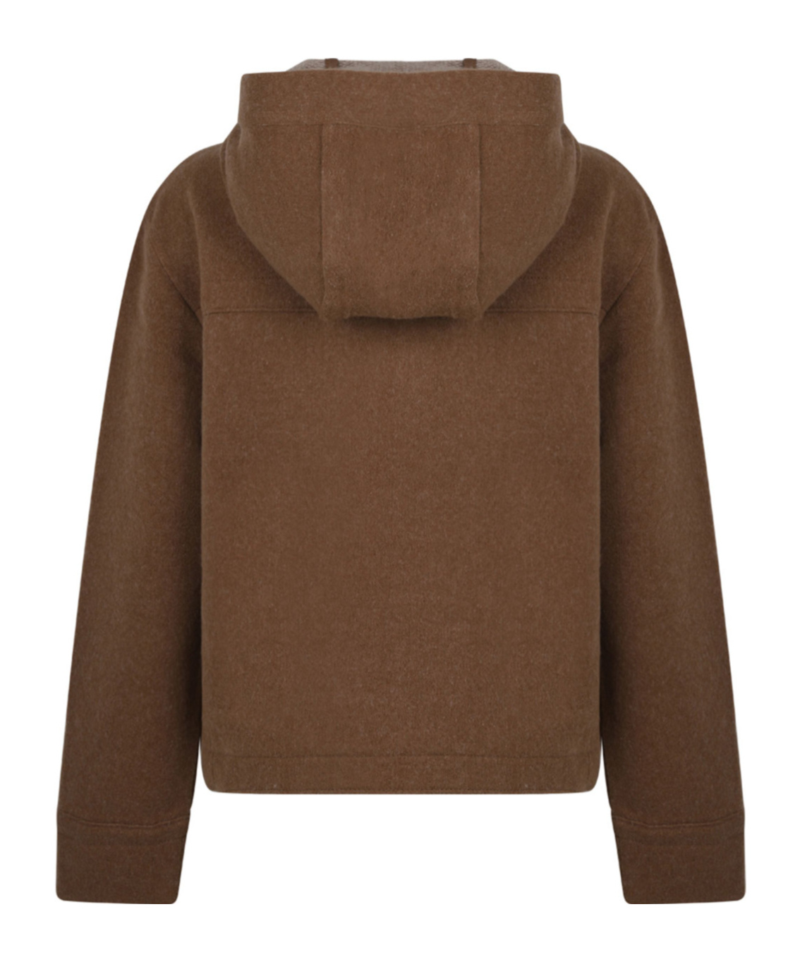 Shop Max Mara Zip-up Hooded Jacket In Green