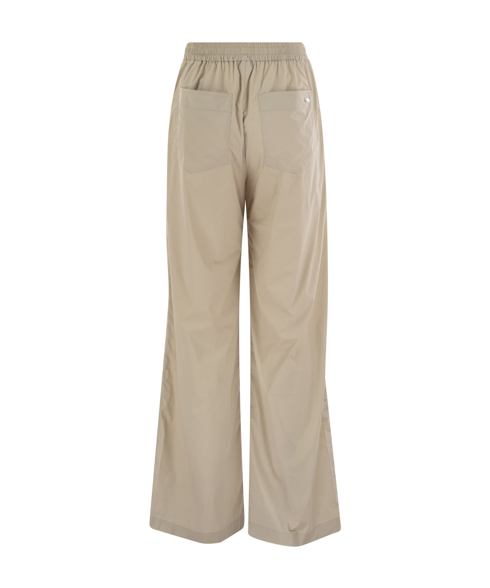 Herno Women's Stretch Nylon Trousers In Nude