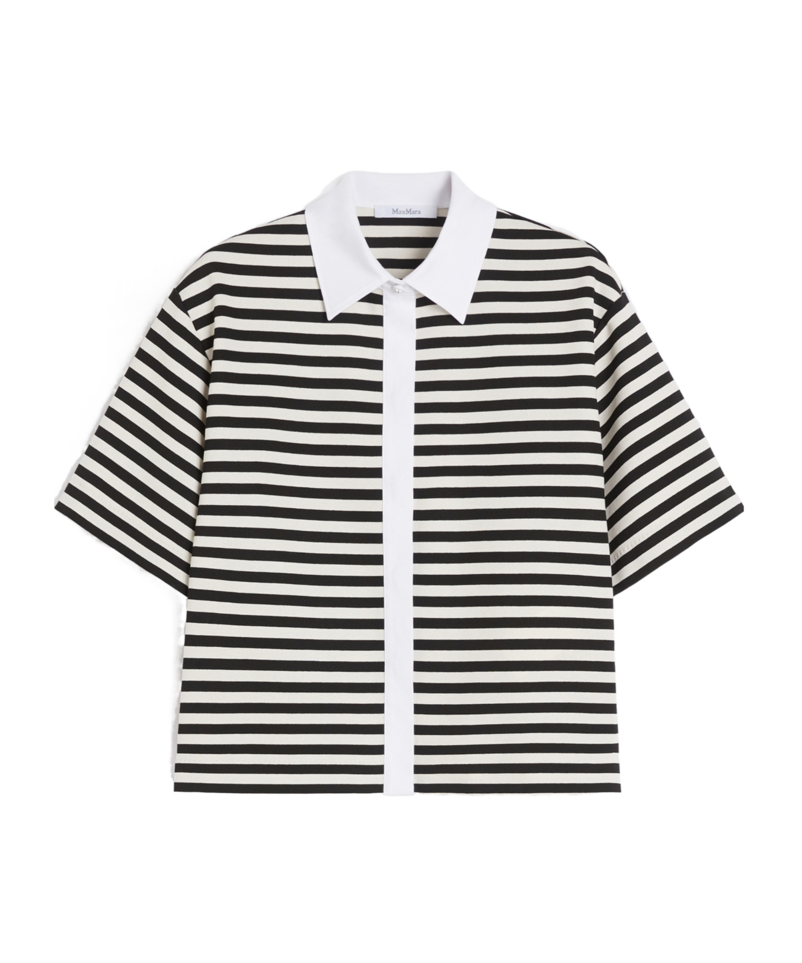 Max Mara Jersey Stripe Short-sleeve Wilson Shirt