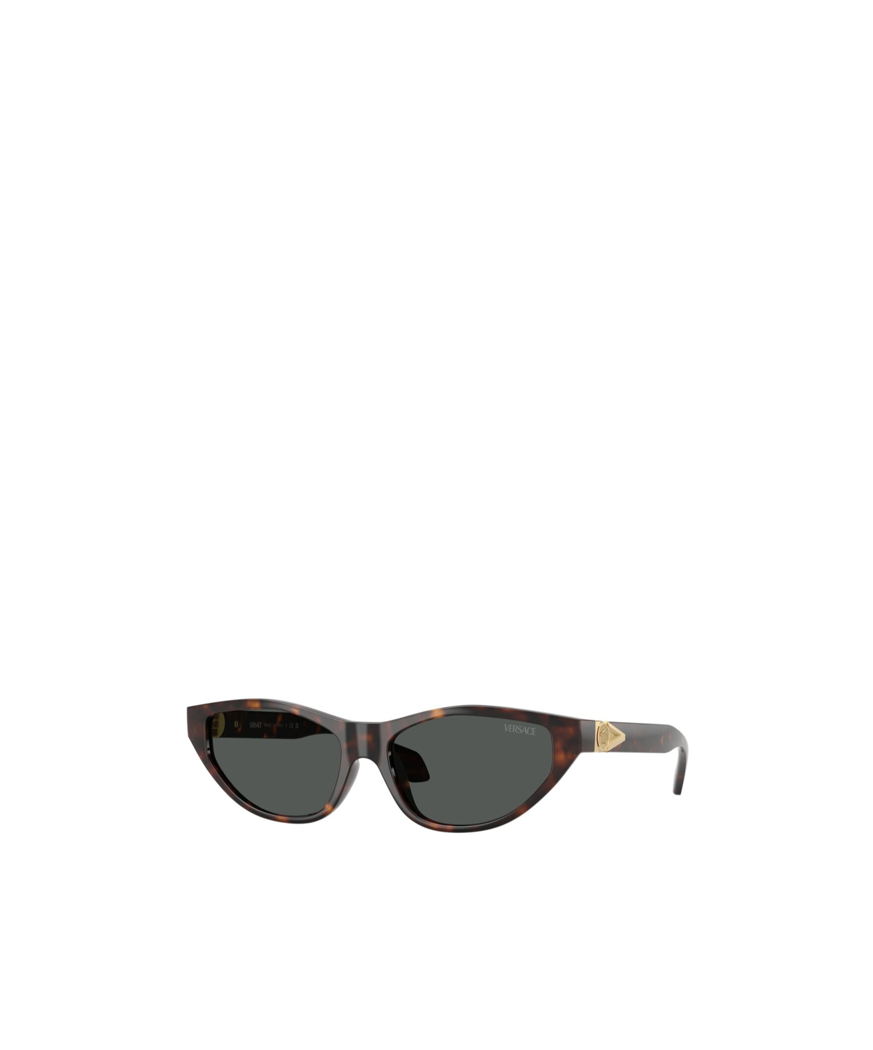 Versace Full Frame Sunglasses In Black