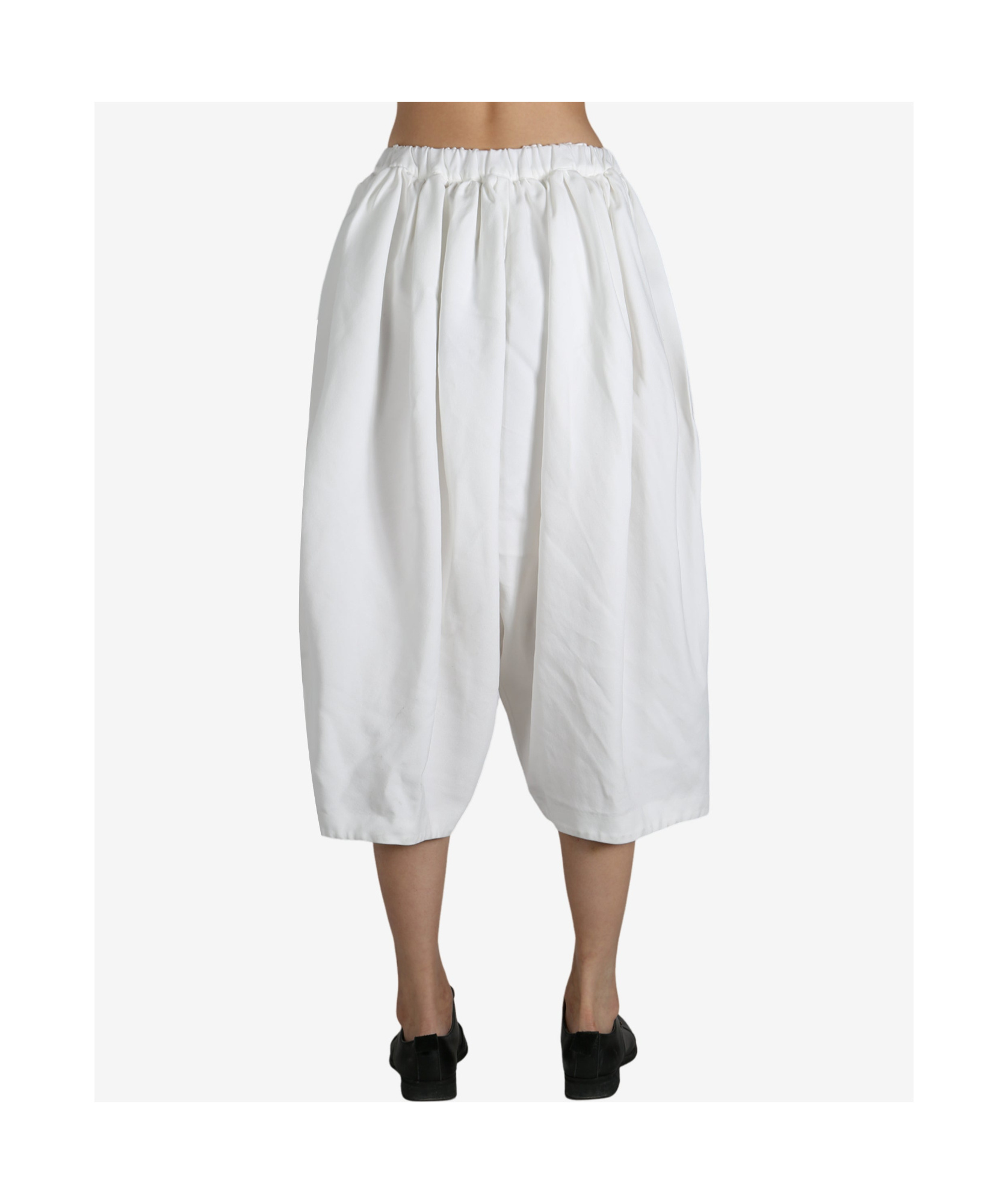 COMME DES GARÇONS ELASTICATED-WAISTBAND SHORTS