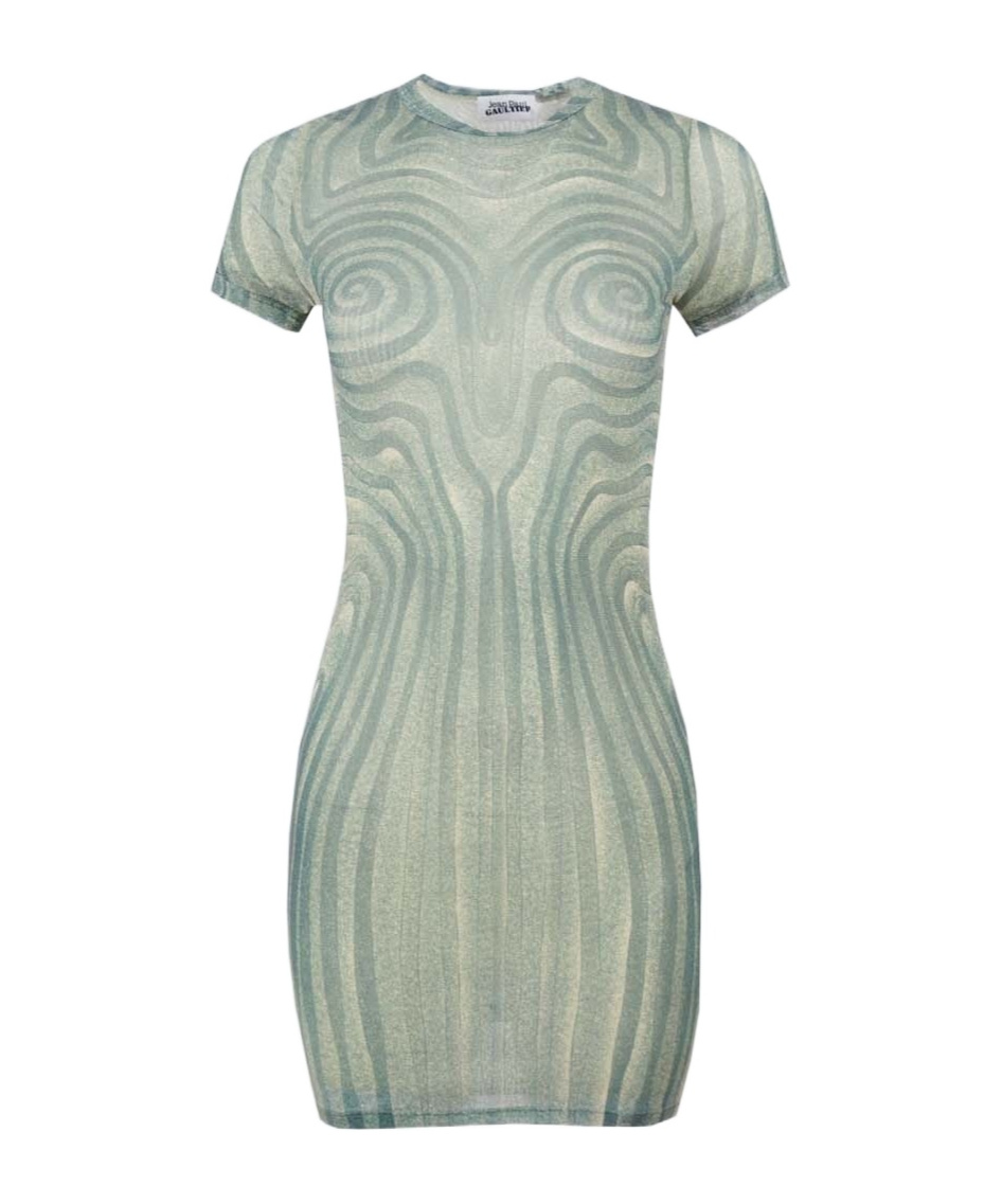 JEAN PAUL GAULTIER SHORT SLEEVE DRESS 