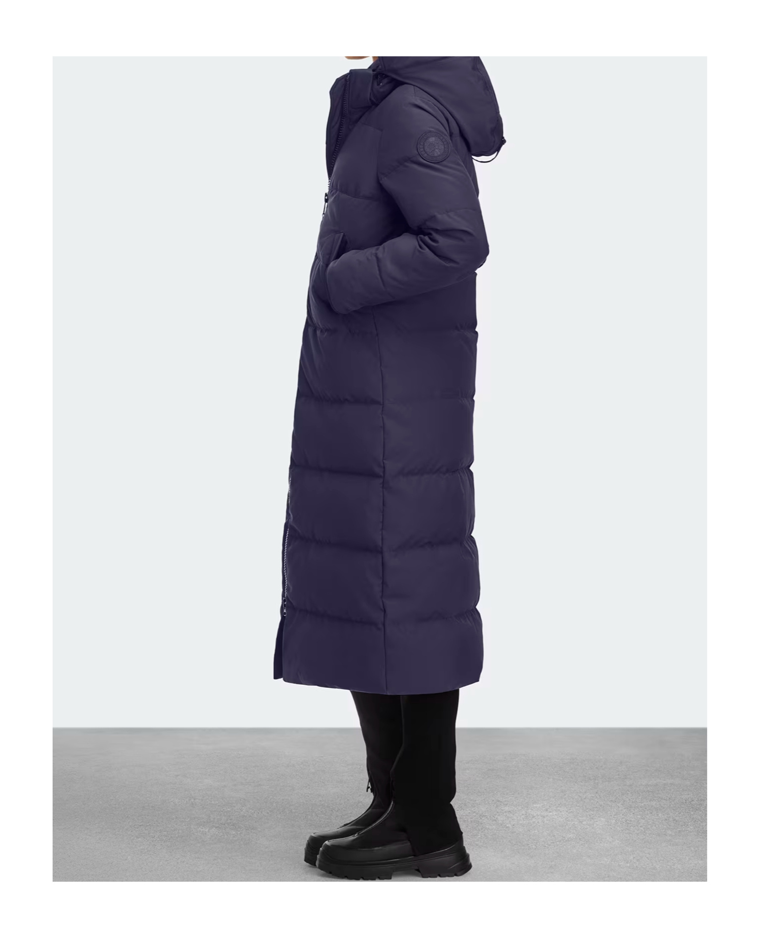 Canada Goose Mystique Parka Tonal Label In Purple