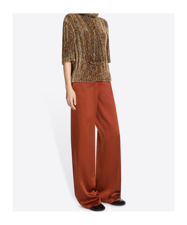 Dries Van Noten Straight-leg Casual Pants In Brown