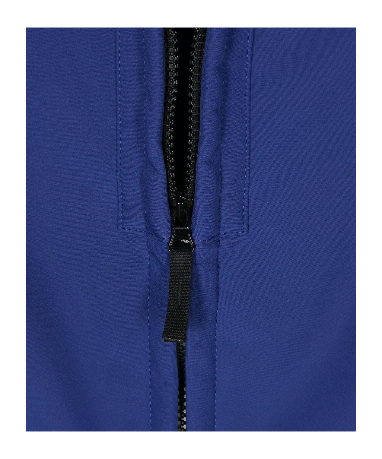 Stone Island Compass-badge Jacket In Blue