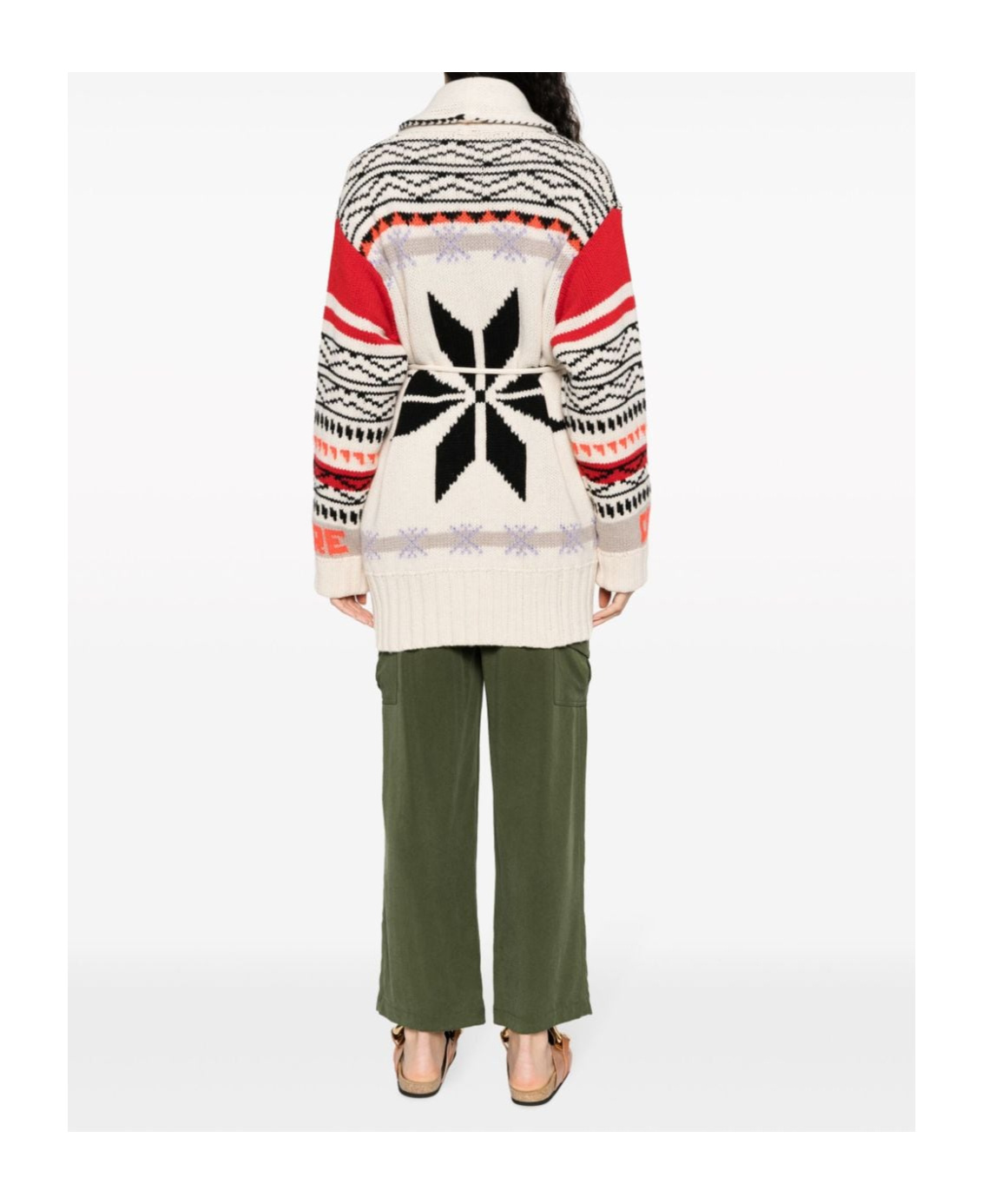 Shop Giada Benincasa Long-sleeved Sweater In Multicolor