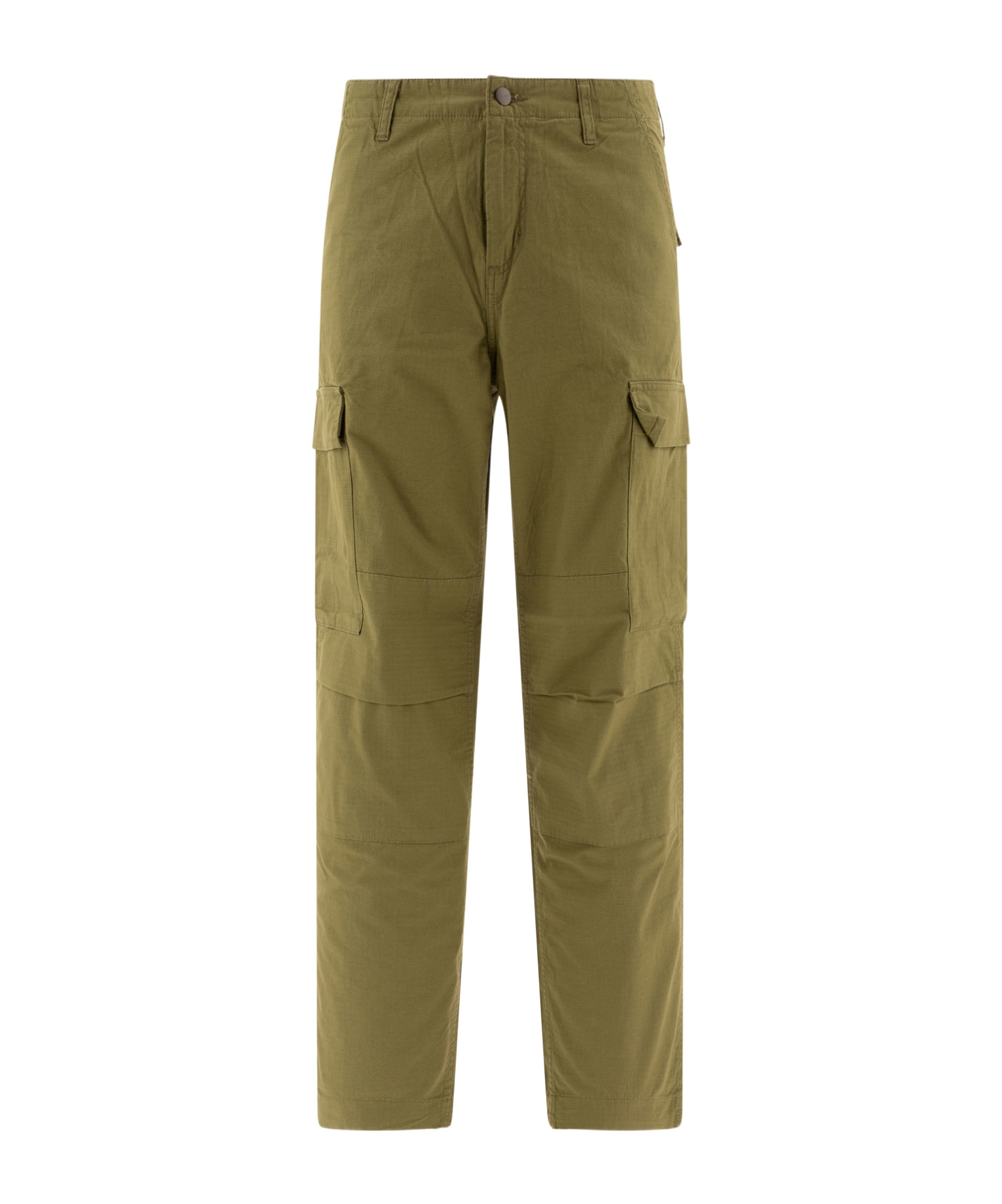 Carhartt Logo-patch Cargo Pants In Green