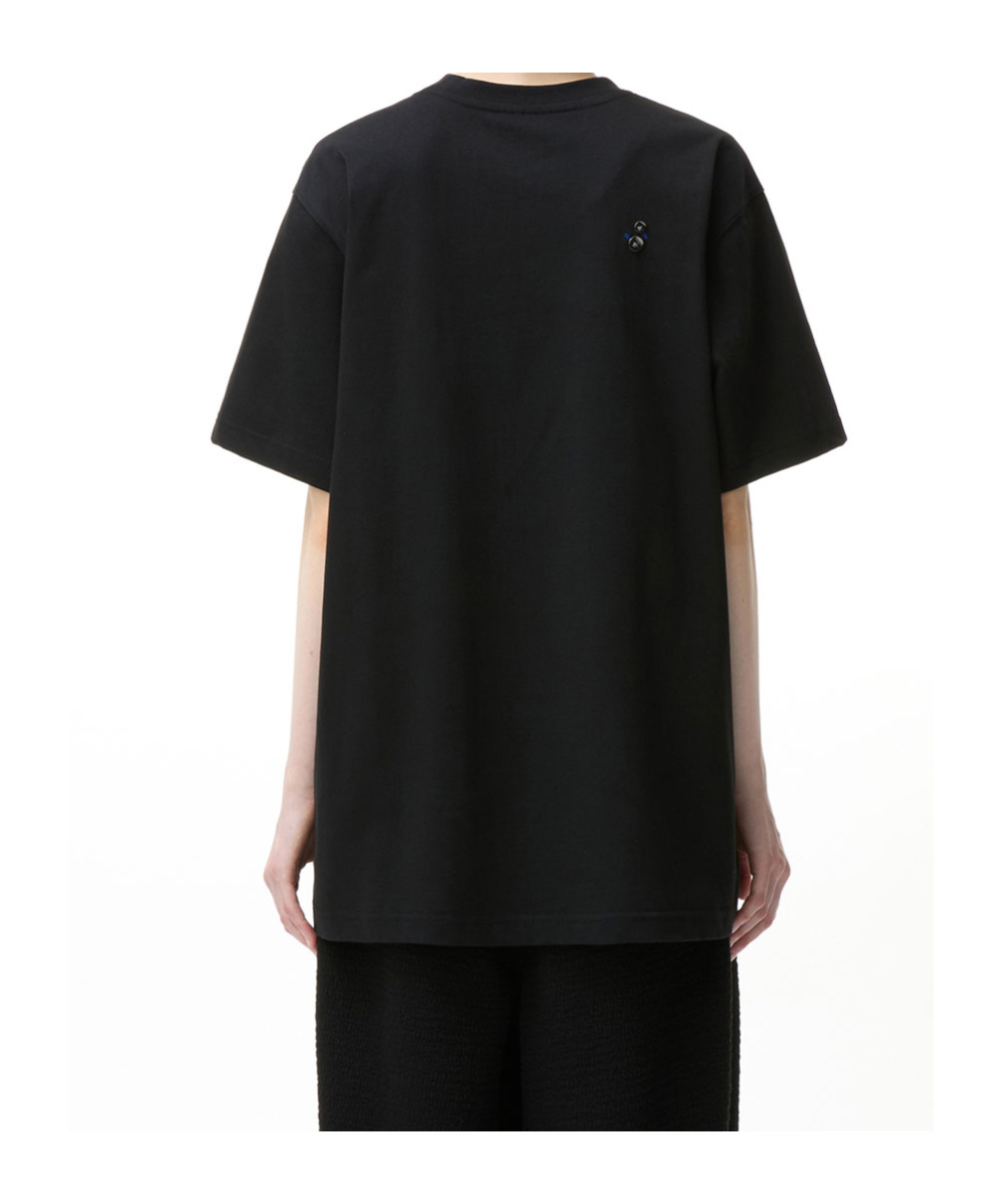 Ader Error Short-sleeved T-shirt In Black