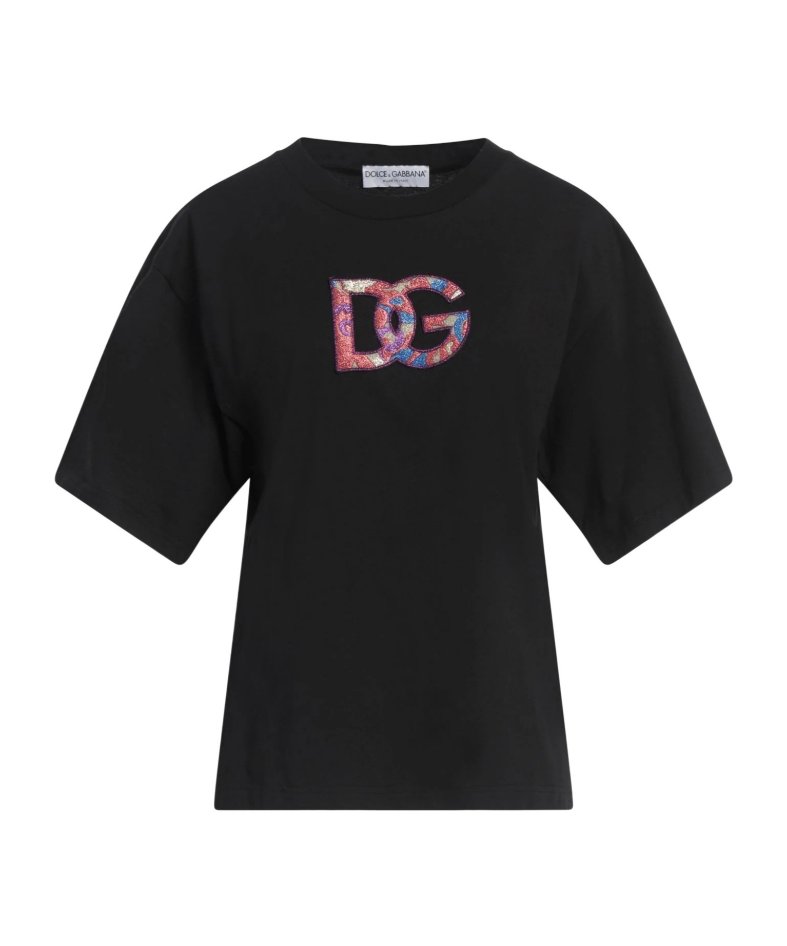 Dolce & Gabbana Minimalist Short-sleeved T-shirt In Black