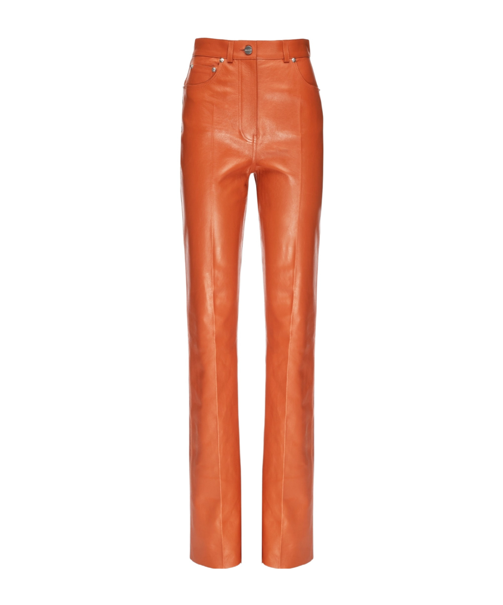 Ferragamo Five-pocket Leather Pants