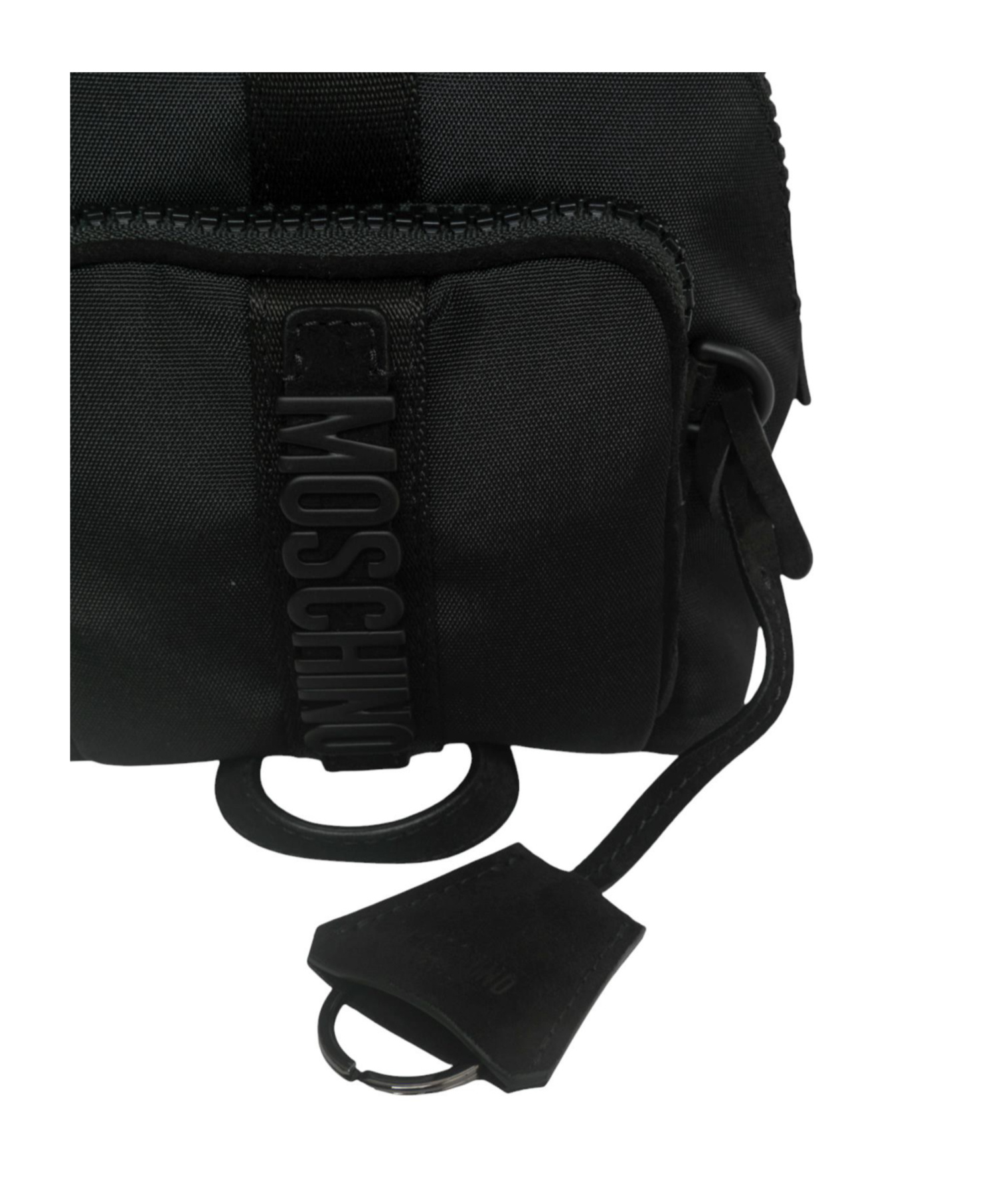 Moschino Cordura Backpack In Black