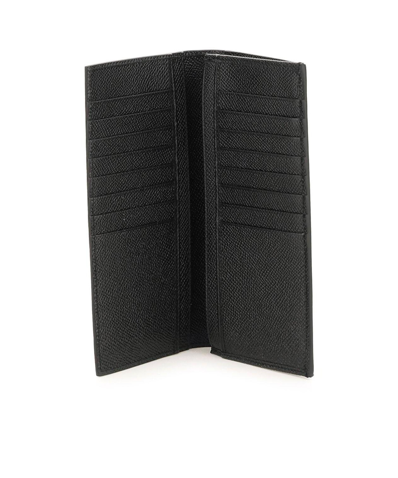 Dolce & Gabbana Patch Printed Wallet In Green