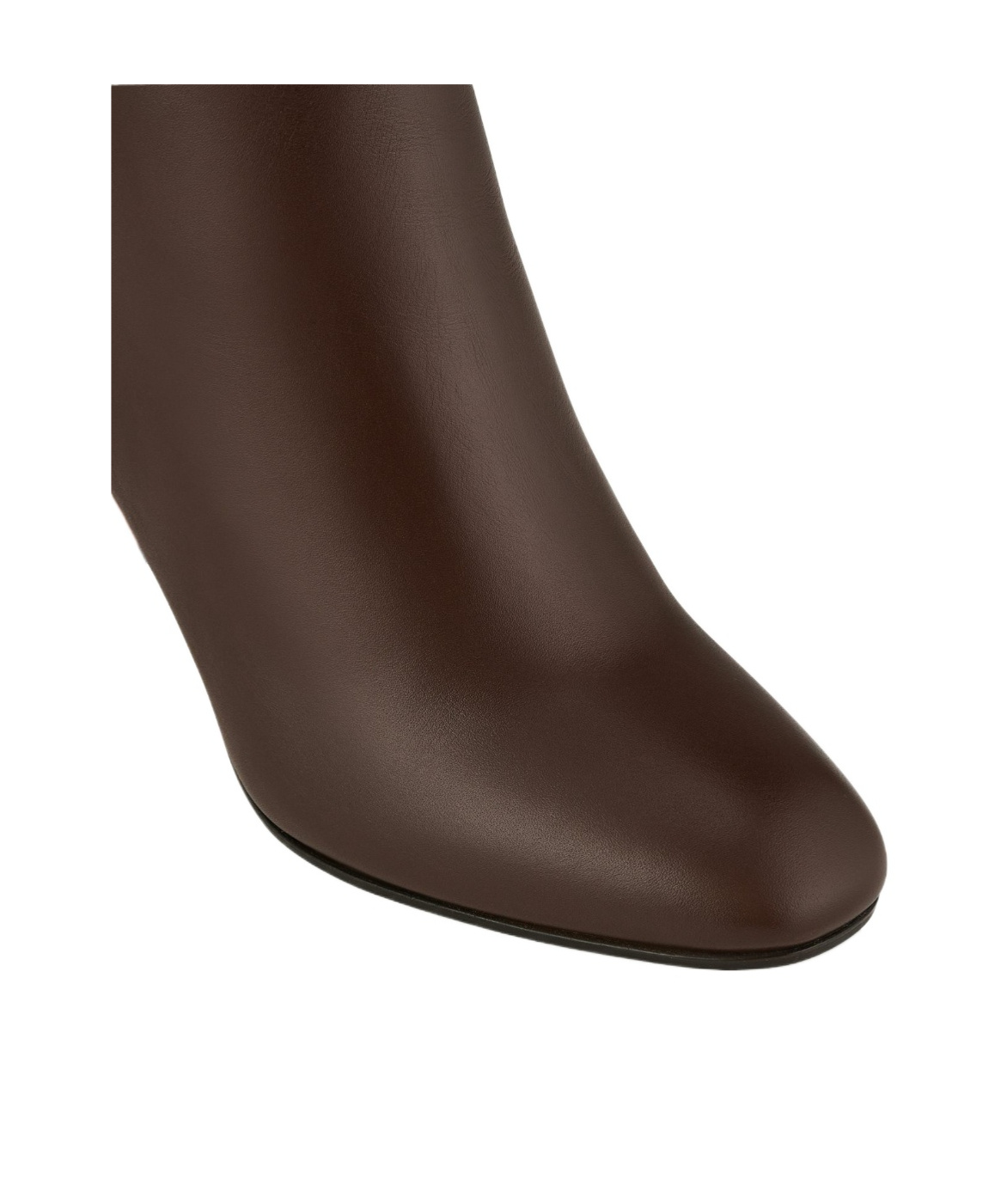 Aquazzura Mid-heeled Boots In Brown