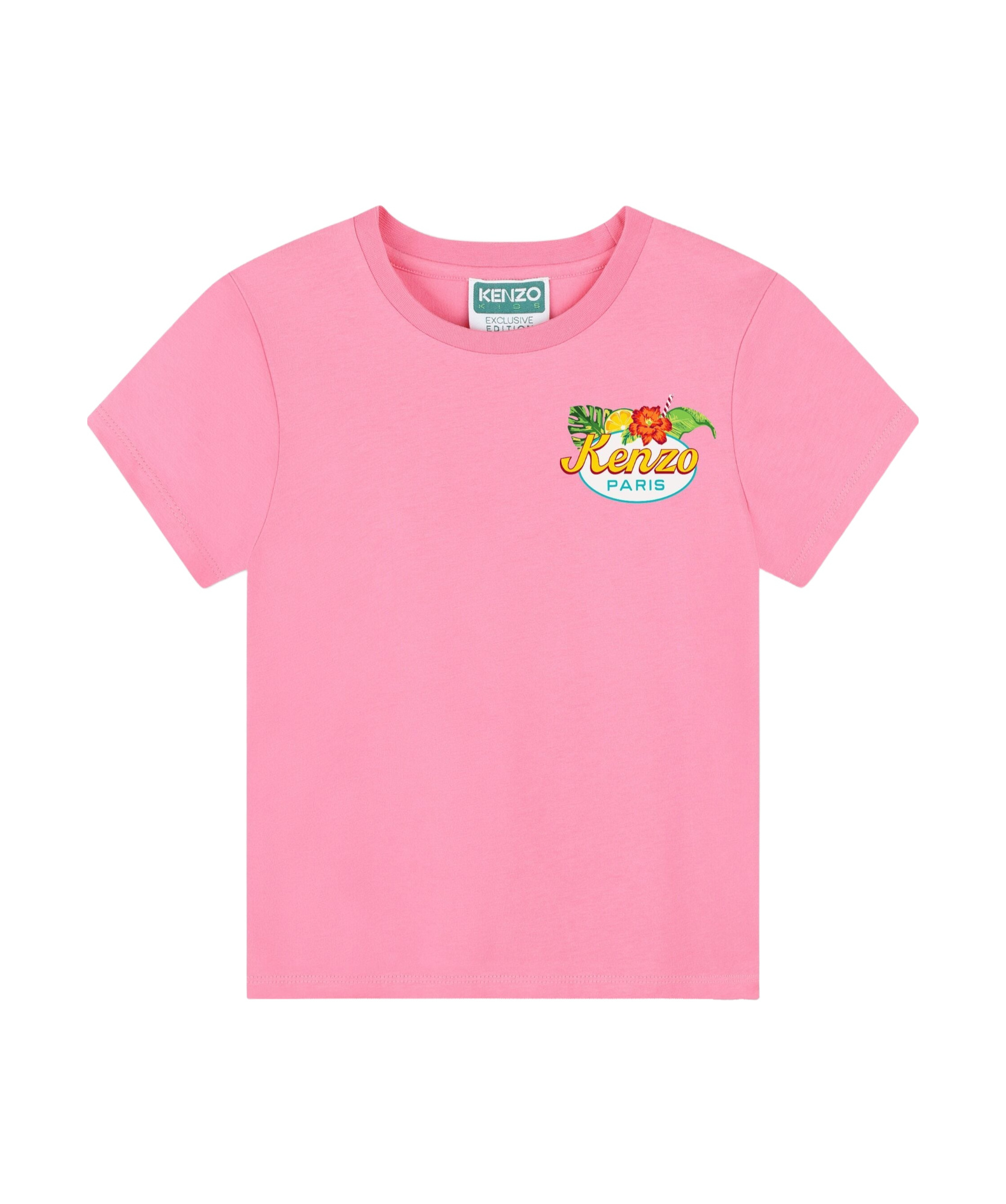 Kenzo Short-sleeved T-shirt In Pink