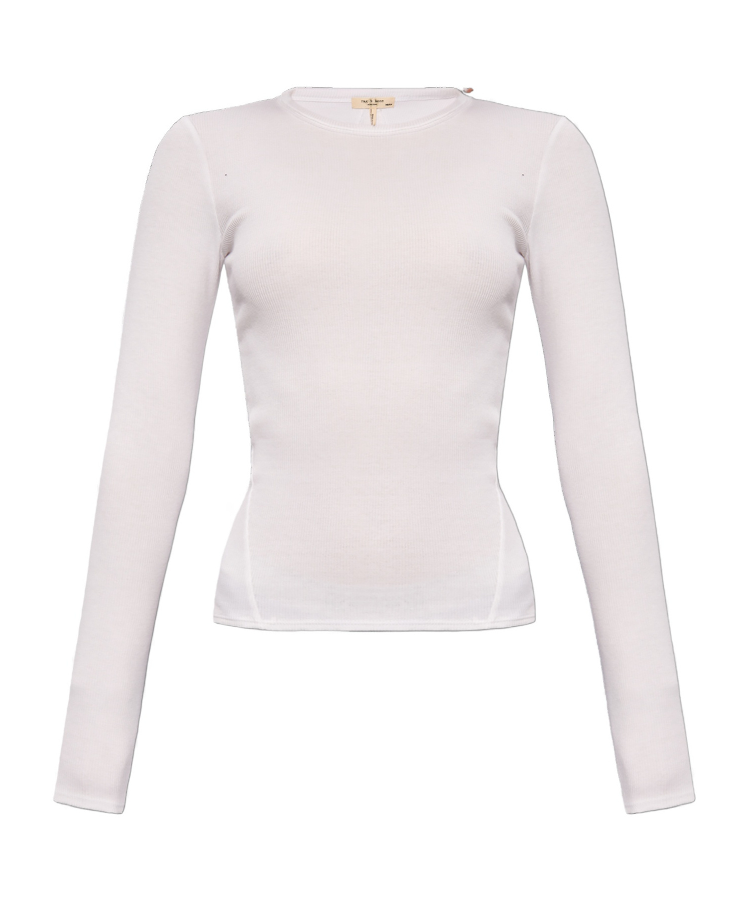 Rag & Bone Long-sleeved T-shirt In White
