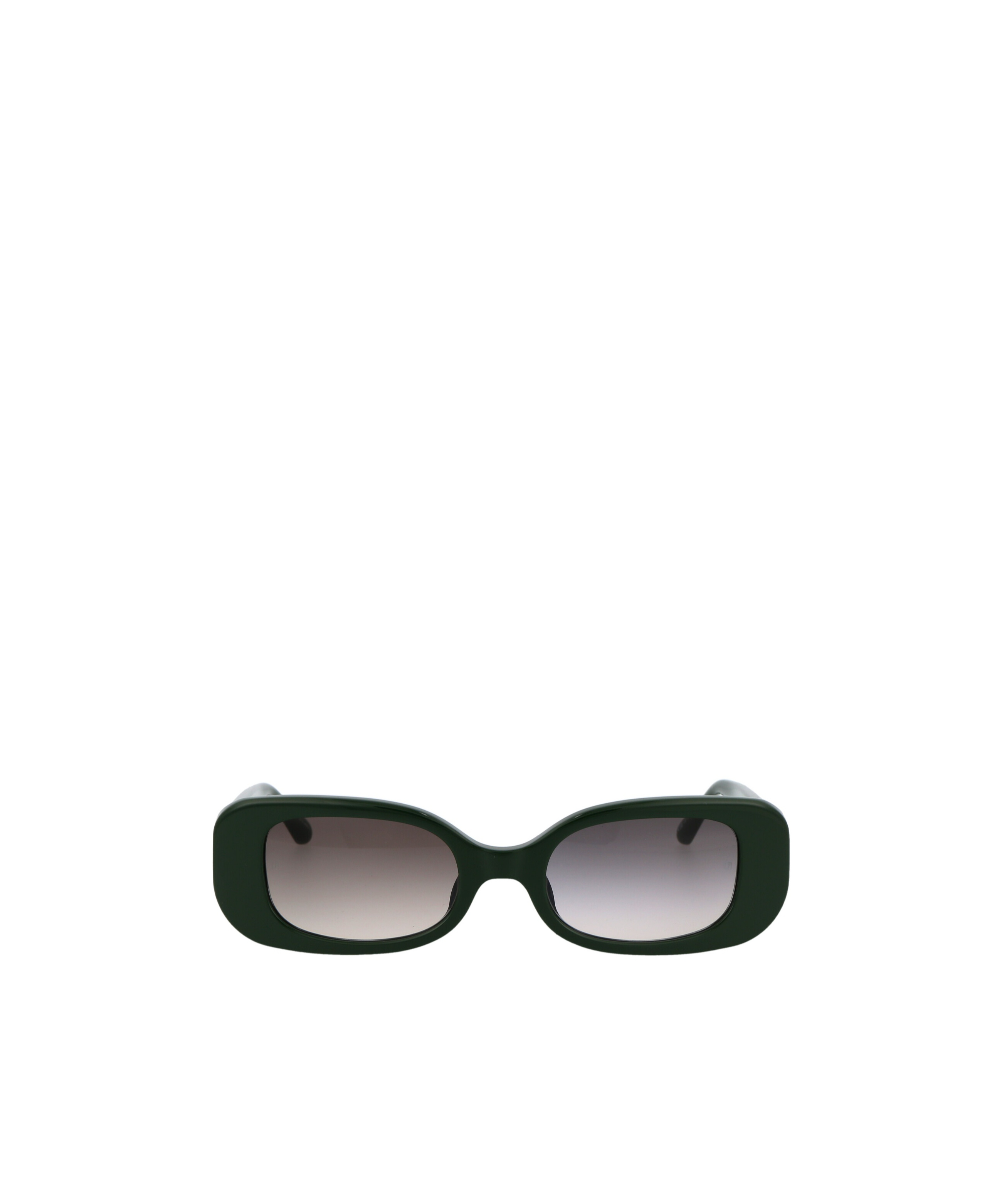 Linda Farrow Lola Rectangle Frame Sunglasses In Black