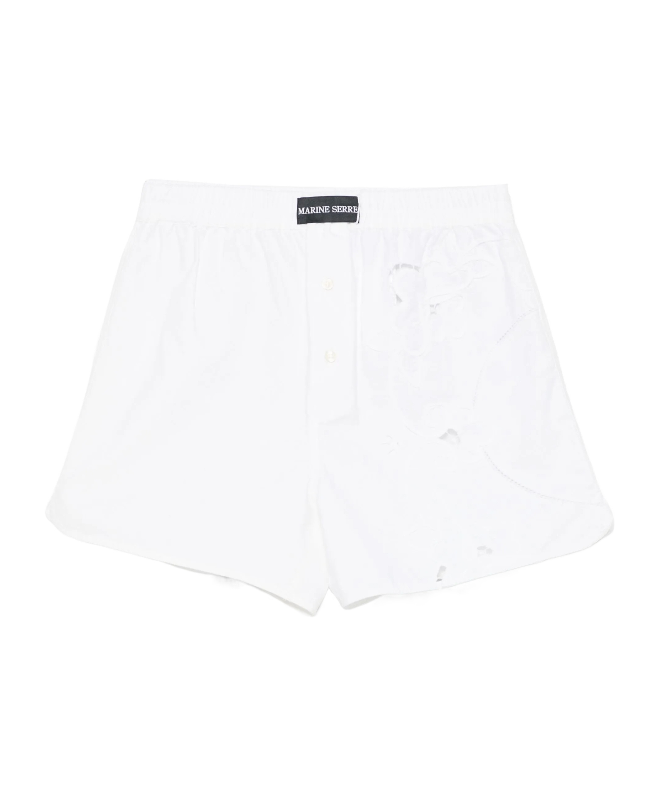Marine Serre Regenerated Shorts In White