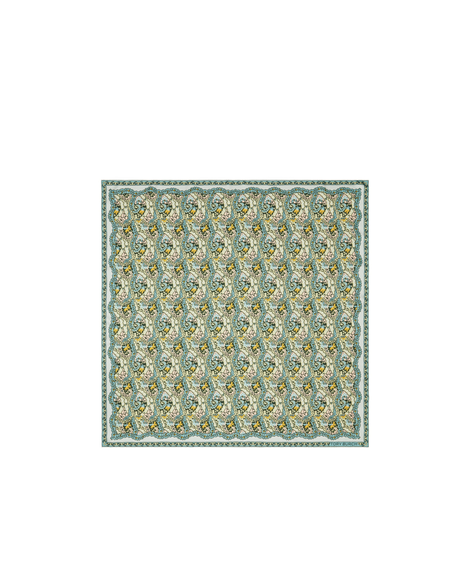 Tory Burch Paisley Pattern Square Scarf