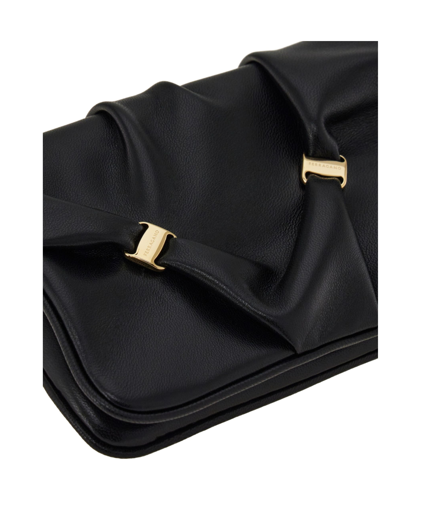 Ferragamo Twisted-detail Wallet-on-chain