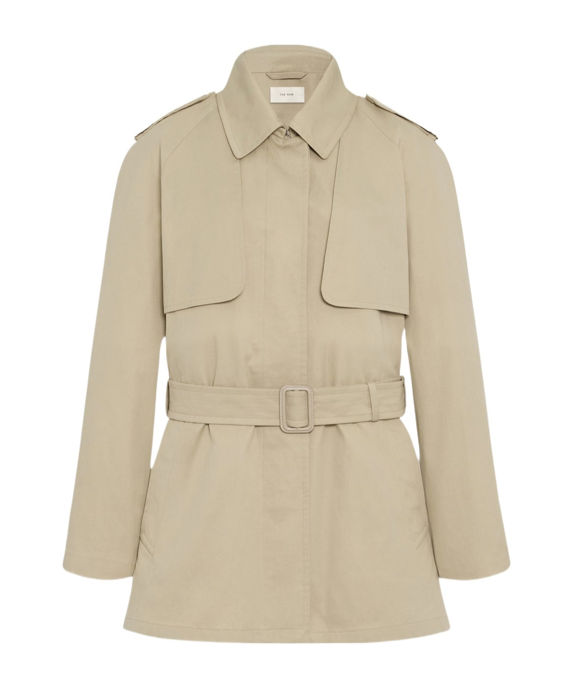 The Row Tavoris Jacket Sandstone In Brown