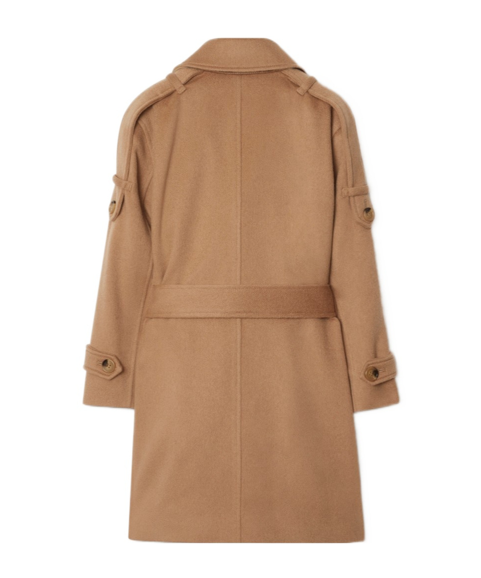 BURBERRY CASHMERE TRENCH COAT 
