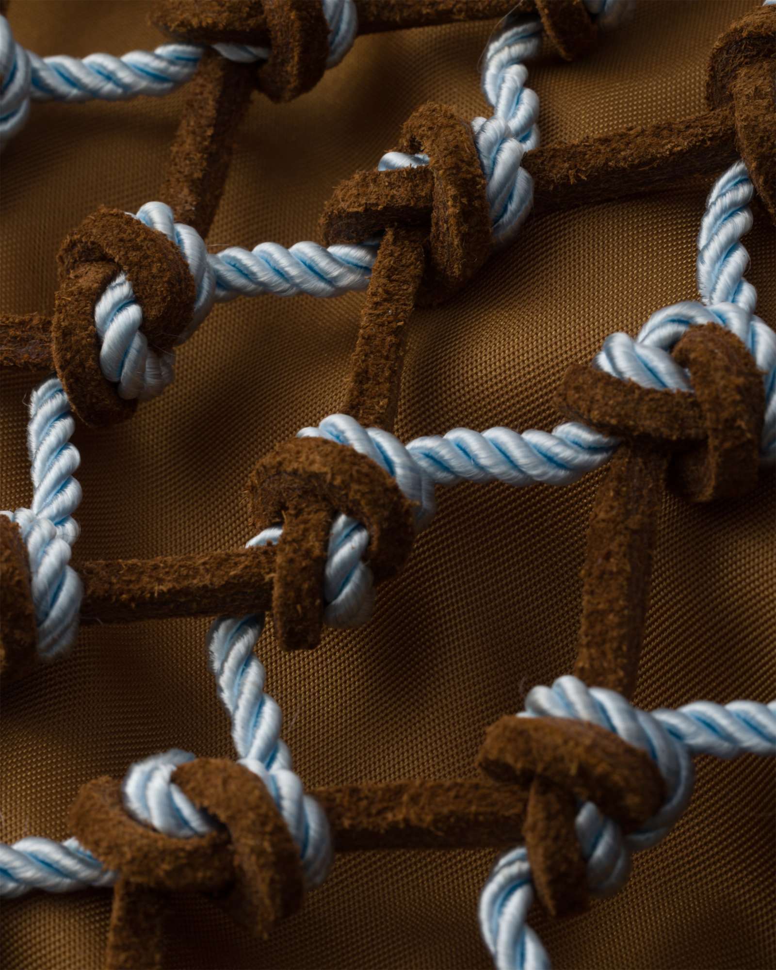 Prada Small Macramé Tote Bag