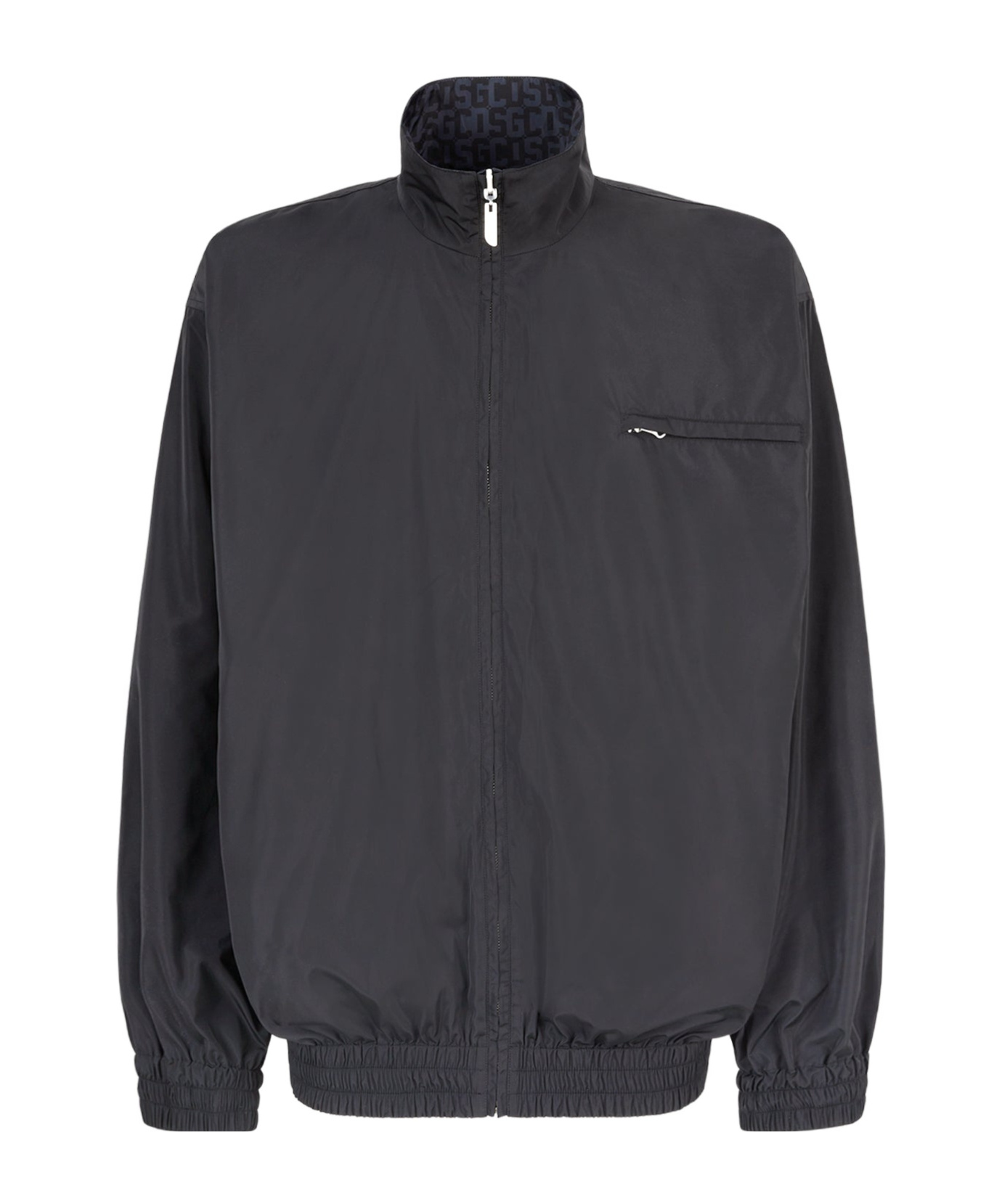 Gcds Reversible Lightweight Windproof Jacket In Black