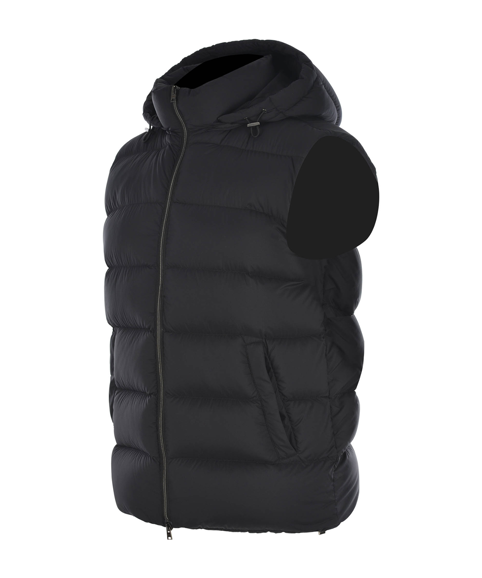 Herno Vest In Ecoage In Black