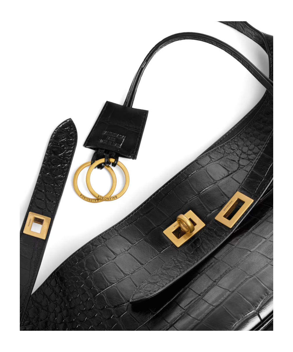 Balenciaga Women's Bel Air Shoulder Bag Small In Black In Black