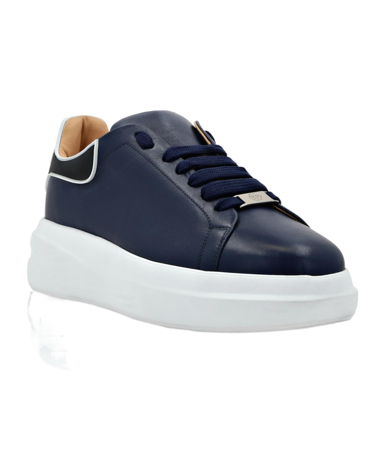 Philipp Plein Sneakers Blue In Black