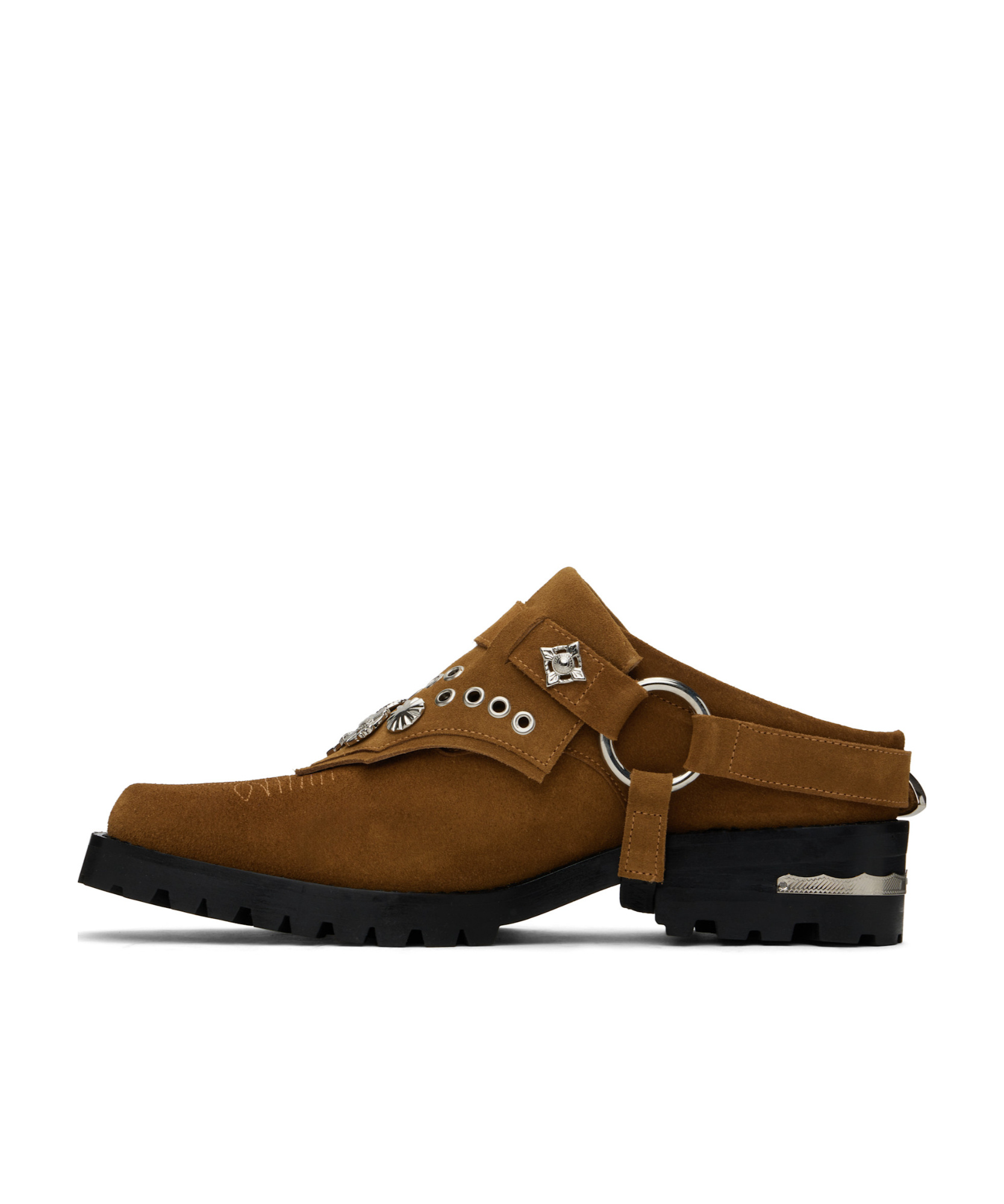 Toga Virilis Slip-on Loafers In Khaki
