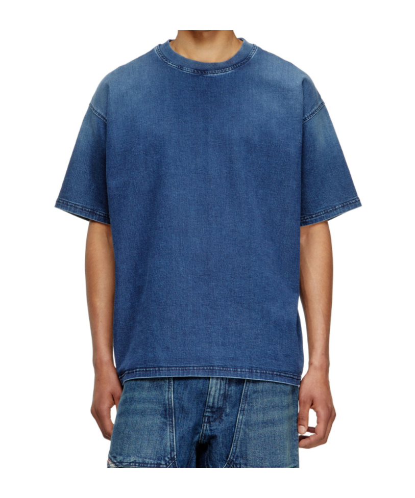 Diesel Short-sleeved T-shirt In Blue