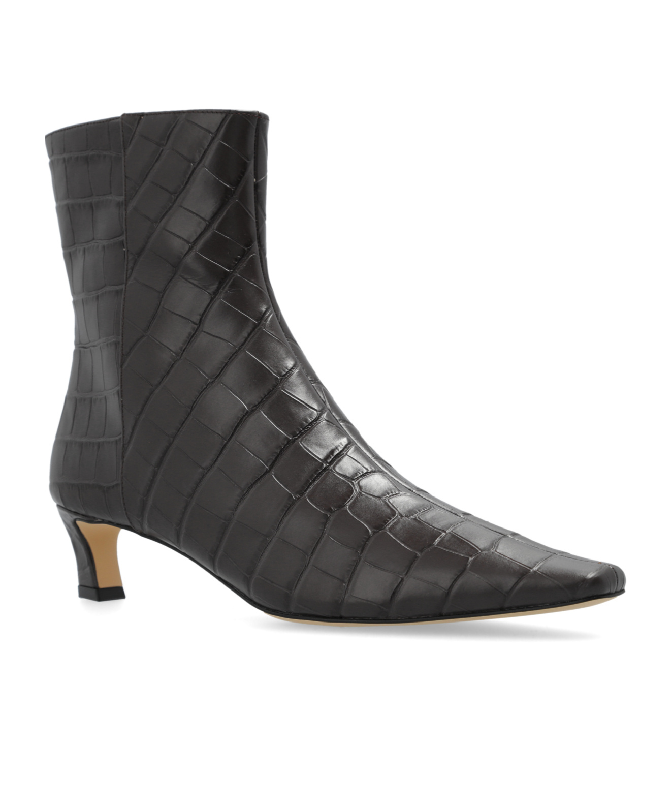 MICHAEL KORS 45MM COSMO CROCODILE-EMBOSSED BOOTS