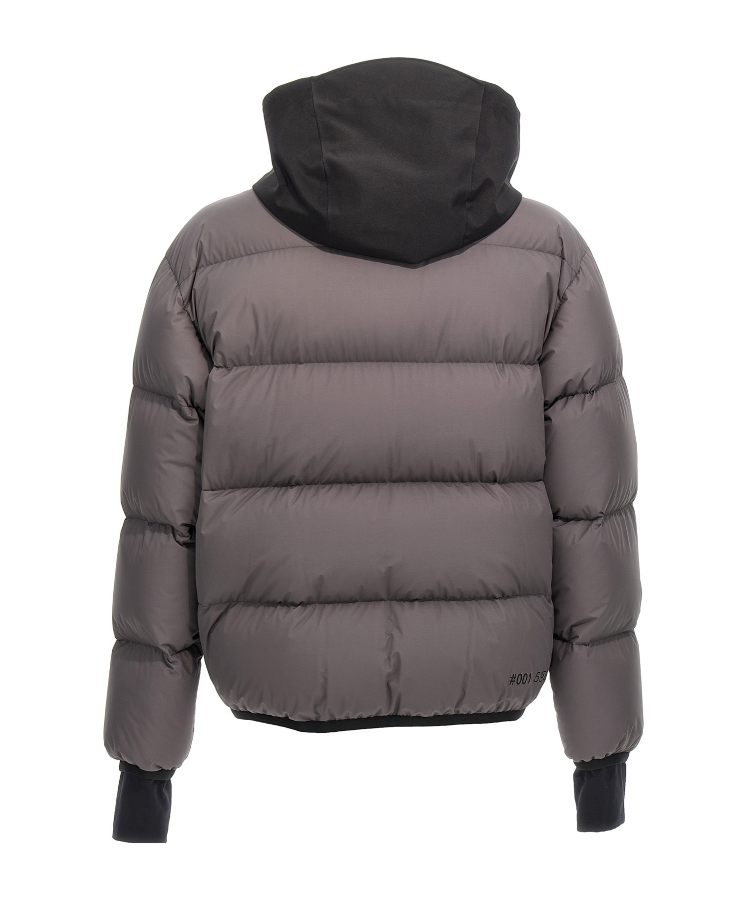 Moncler Marcassin Padded Jacket In Black
