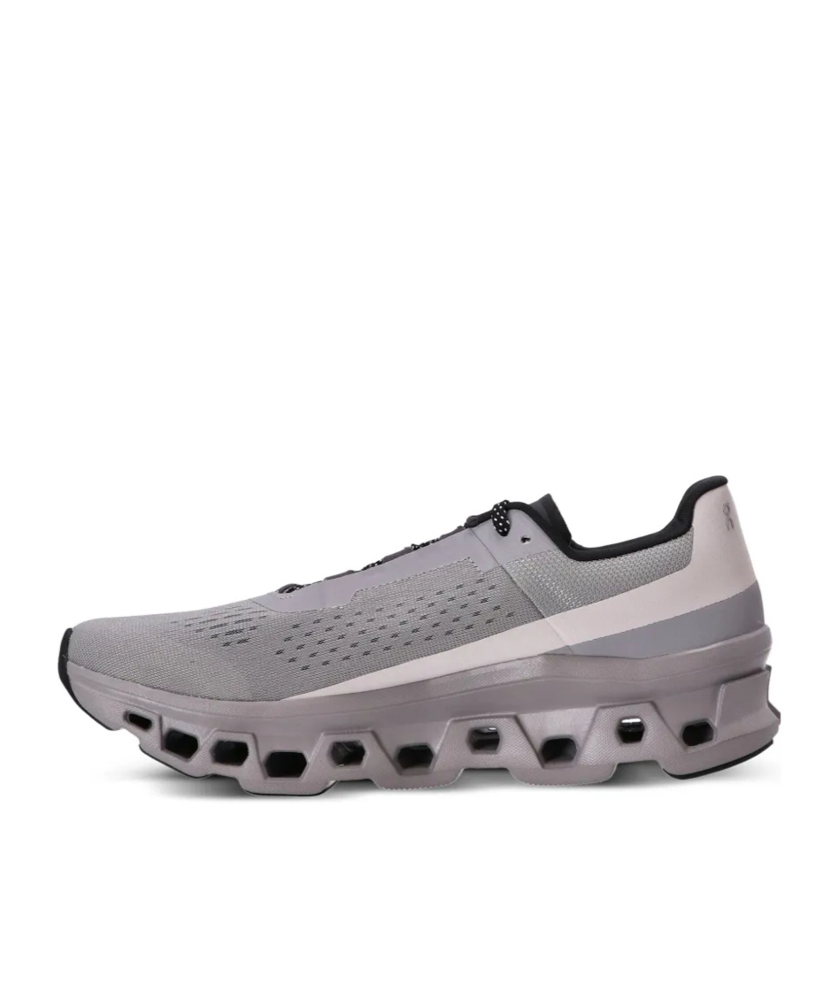 On Running Cloudmonster Sneakers In Mist Grey