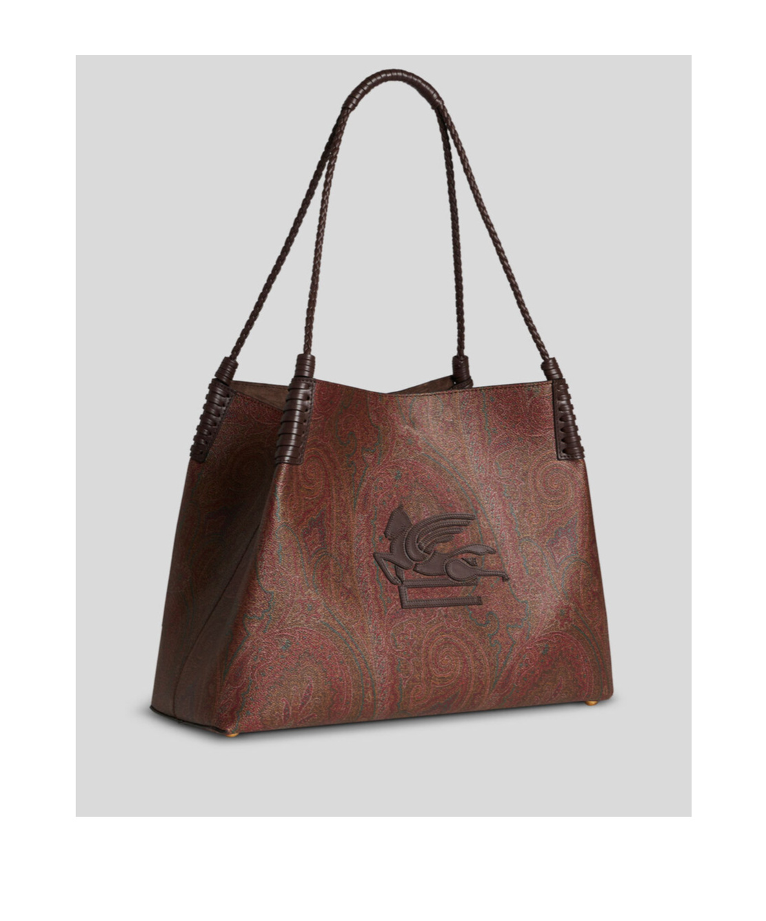 Etro Medium Libra Arnica Shoulder Bag In Brown