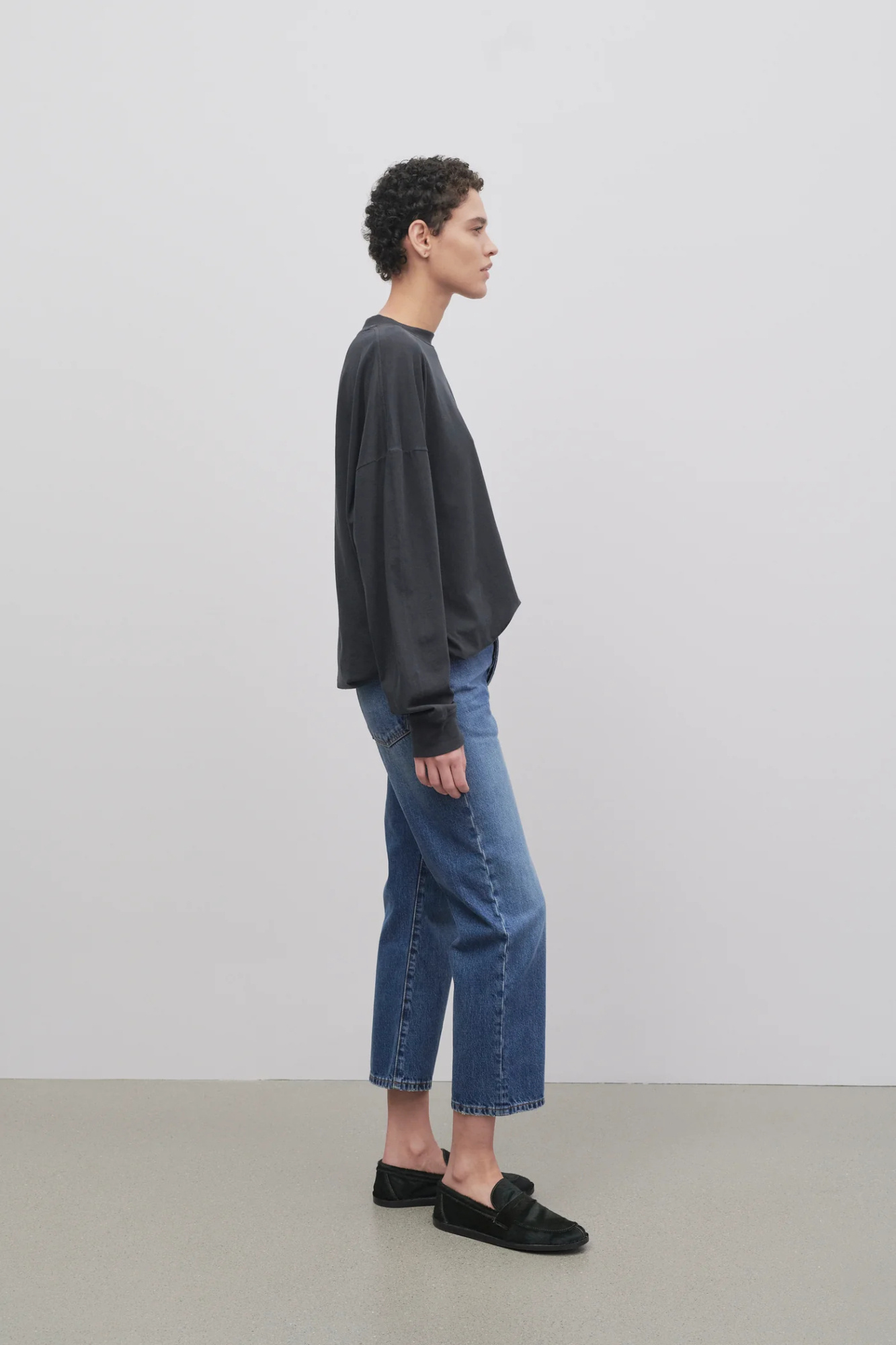 The Row Lesley Straight-leg Jeans In Blue