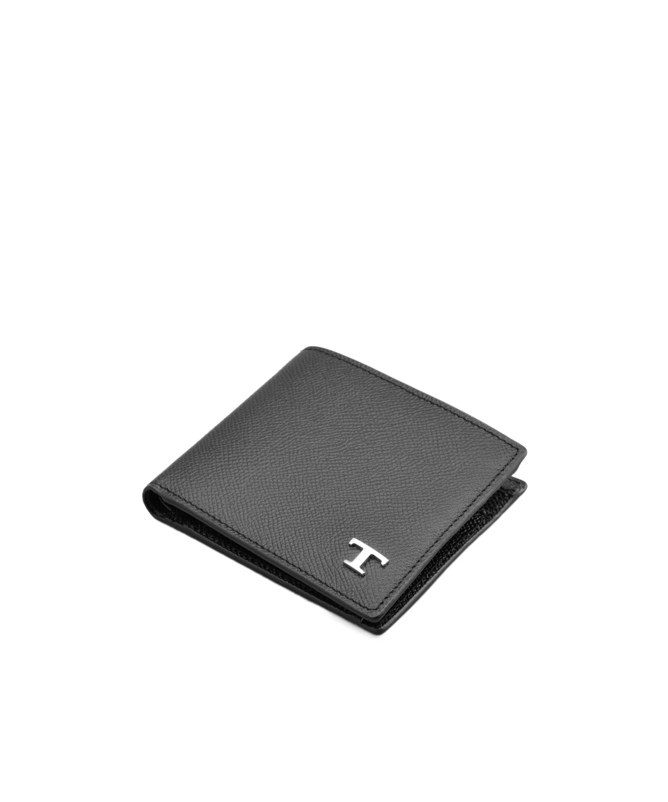 Tod's T Timeless Wallet In Black