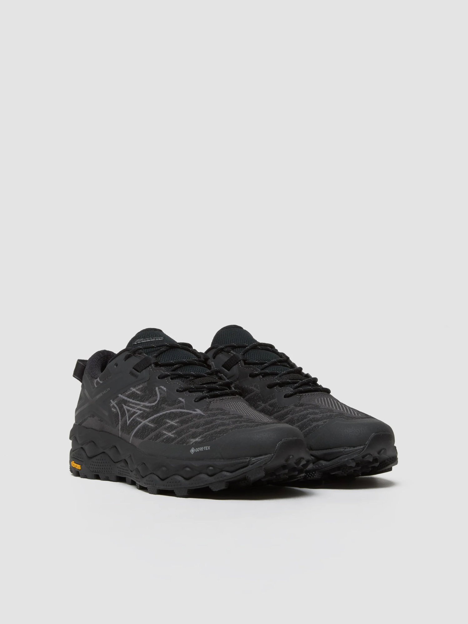 Mizuno Wave Mujin Ls Gore-tex Sneakers Black / Quiet Shade / Black Sand In Black